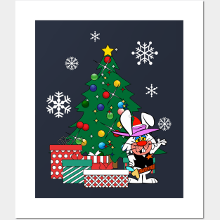 Ricochet Rabbit Around The Christmas Tree Posters and Art